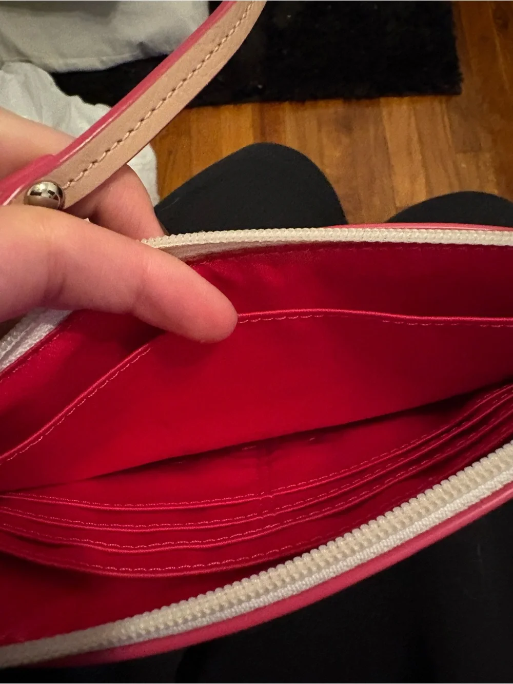 Coach Pink Ombre Wristlet